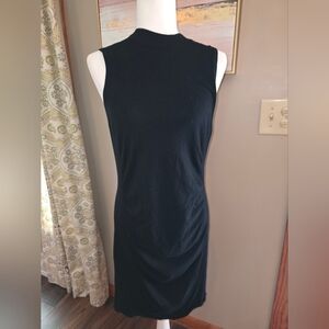 Express Black Midi Dress